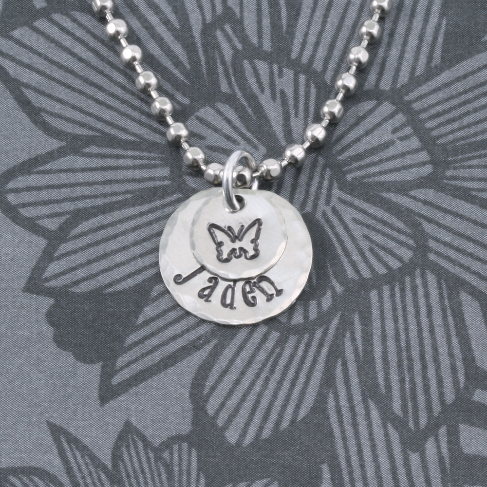 Metal Stamping Tools Silhouette Butterfly Metal Design Stamp